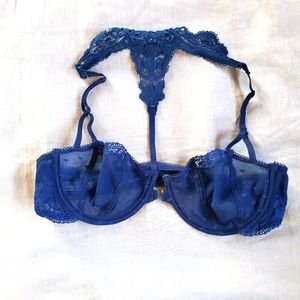 Racetrack lace bralette